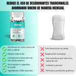 DEOS | Desodorante Natural que Cuida tu Piel y Controla el Sudor